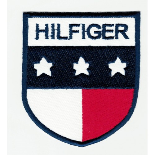 Parche estilo TOMMY bandera iron patch HILFIGER flag logo