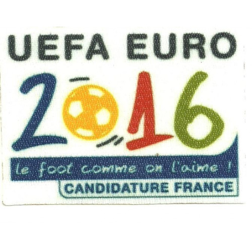 Parche textil UEFA EURO 2016 FRANCE 8CM X 6CM