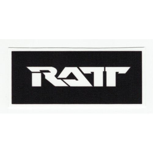 Parche textil RATT  9,5cm x...