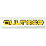 Patch embroidery BULTACO 120mm