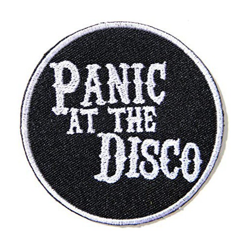 Embroidery  patch PANIC AT...