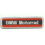 Parche bordado BMW MOTORRAD NARANJA 12cm x3cm