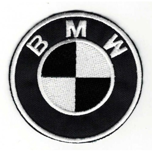 Parche bordado BMW NEGRO...