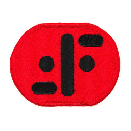 Embroidery  patch  V  red...