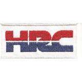 Parche bordado HRC HONDA 8.5cm x 4cm