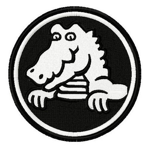 Embroidery  patch Crocs 8cm