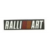 Textile patch RALLI ART 8cm x 2cm