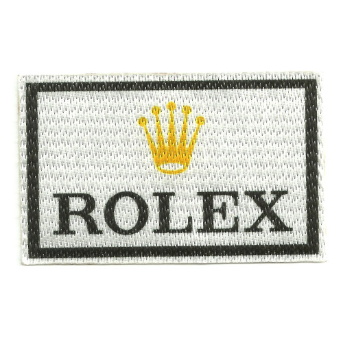 embroidery textil  ROLEX 7,5 cm x 5cm