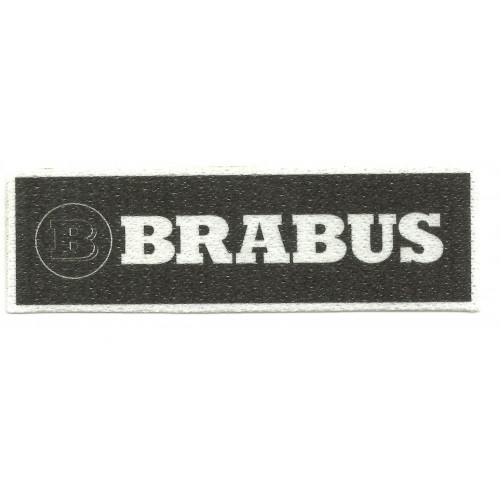 Textile patch BRABUS 9 cm x 3cm