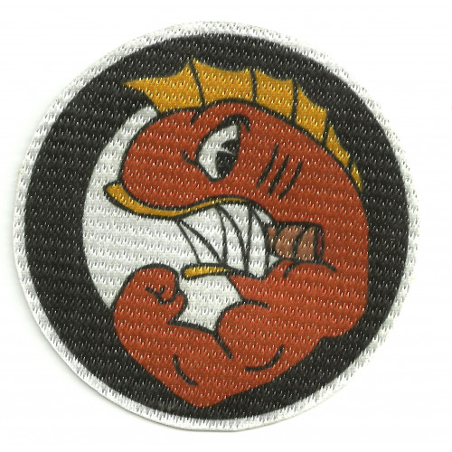 Textile patch FLYING HELLFISH 7,7cm