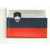 Patch embroidery and textile FLAG SLOVENIA  7CM x 5CM