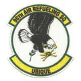 Parche textil 96th AIR REFUELING SQUADRON 7,5cm x 8cm