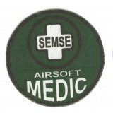 Textile patch AIRSOFT MEDIC SEMSE 1    8,5cm