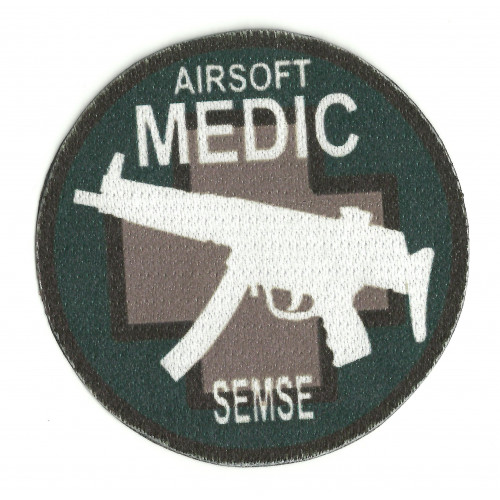 Textile patch AIRSOFT MEDIC SEMSE 4 8,5cm