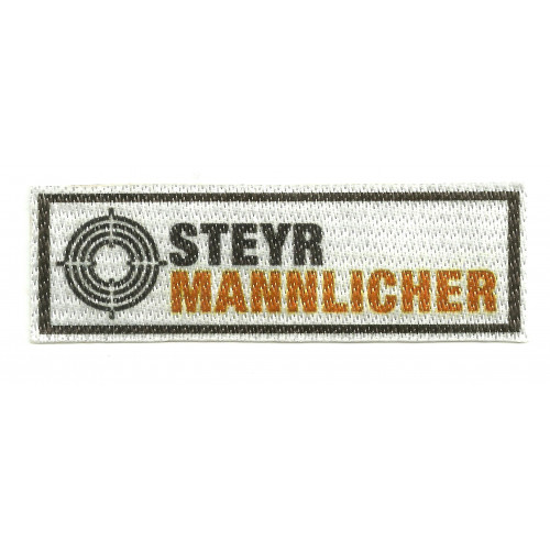 Parche textil STEYR MANNLICHER 10cm x 3cm