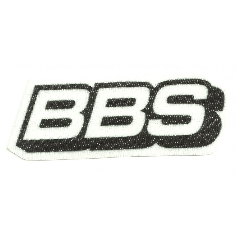 Textile patch BBS 8cm x 3cm