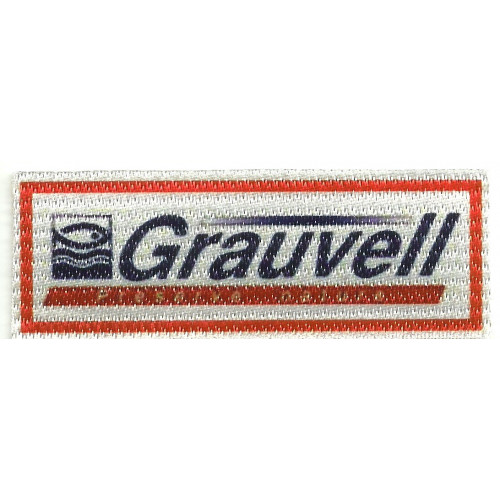 Parche textil GRAUVELL 8.5x 3cm