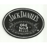 Parche bordado JACK DANIELS 10cm X 7,5cm