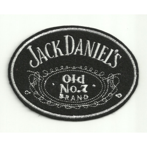 embroidery patch JACK DANIELS 10cm X 7,5cm