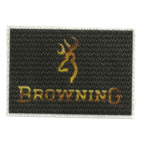 Textile patch BROWNING 7,5cm X 5,5cm