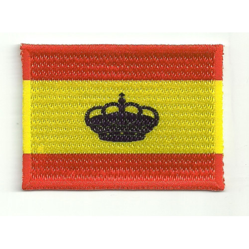 Patch embroidery and textile NAUTIC FLAG SPANISH BLUE 7cm x 5cm