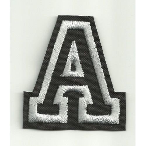Patch embroidery LETTER A  5cm high
