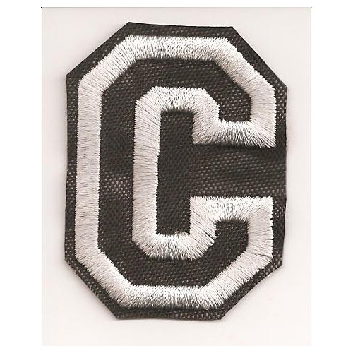 Patch embroidery LETTER C  5cm high